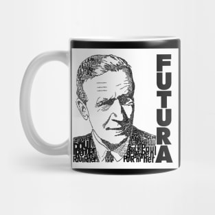 Futura Font Paul Renner Portrait Mug